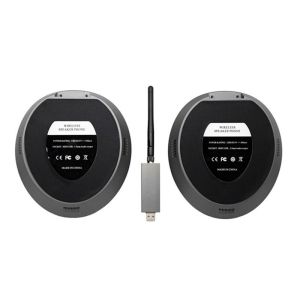 Buy cheap RF2.4G / USB cable Wireless Speakerphone for Conference with Daisy Chain , Omni Directional Dual Chat pods Microphone from wholesalers
