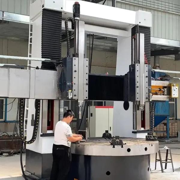 Buy cheap High Static And Dynamic Stiffness Heavy Duty VTL CNC Vertical Lathe Machine For Metal Working from wholesalers