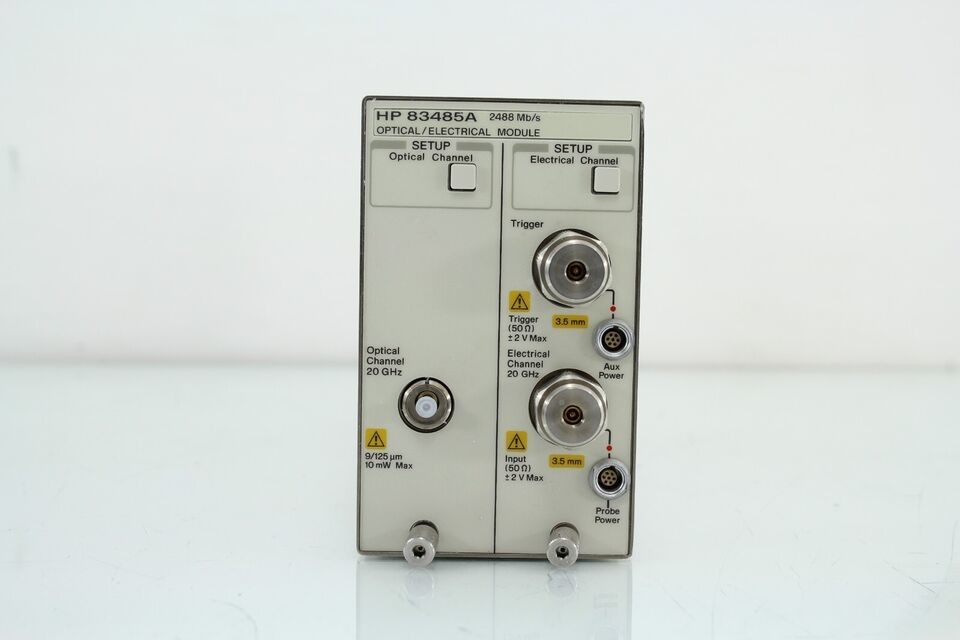 Keysight Agilent 83485A Digital Communications Analyzer 20 GHz Optical