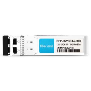 Buy cheap Cisco DWDM-SFP-4214-80 Comaptible 1.25G DWDM SFP C44 100GHz 1542.14nm 80km LC SMF DDM Transceiver Module from wholesalers