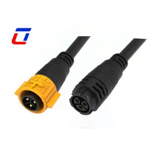 Buy cheap M19 3 Pin 300V Waterproof Cable Connector Quick Lock For Industrial Production from wholesalers