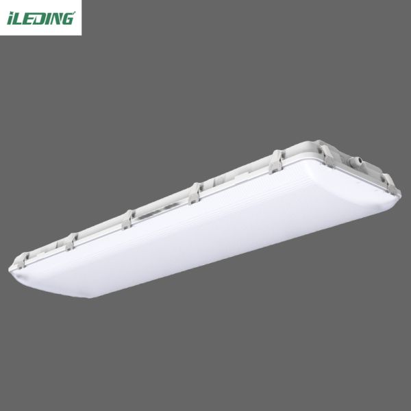 150lm/w 4FT 40500LM 270W LED Vapor Tight High Bay Warehouse Light Fixture IP67 Waterproof