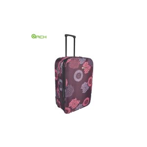 Buy cheap 600D Polyester Lightweight Cabin Printed Suitcase Multiple Interial Pockets from wholesalers