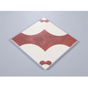 Buy cheap Red 20x20cm Ceramic Rustic Tile Indoor Floor Wall from wholesalers