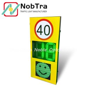 Buy cheap Aluminum LED Radar Speed Display Signs Notified Visible Distance 300M from wholesalers
