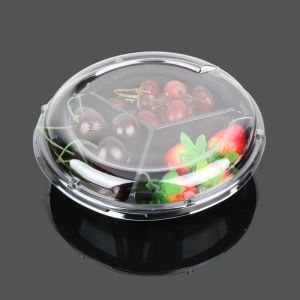 Buy cheap Circular Fruit Container 55mm Plastic Food Tray Packaging from wholesalers