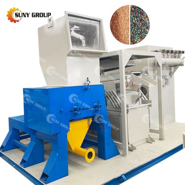 Quality Customized Voltage Copper Cable Granulator for Scrap Cables Wire Recycling for sale