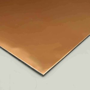 Buy cheap B1 Fireproof Exterior Acp Mirror Sheet ACP Panel Wall 2440mmAluminum Composite Facade from wholesalers