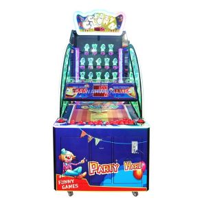 Buy cheap Crazy Clown Redemption Arcade Machines 2 Player For Kids 14 Months Warranty from wholesalers