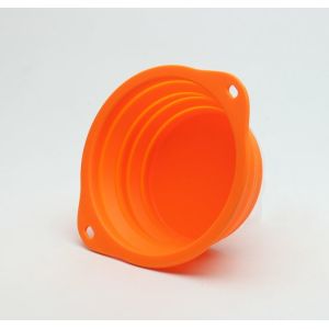 Buy cheap Convenient Microwave Silicone Folding Bowl Unbreakable For Camping from wholesalers