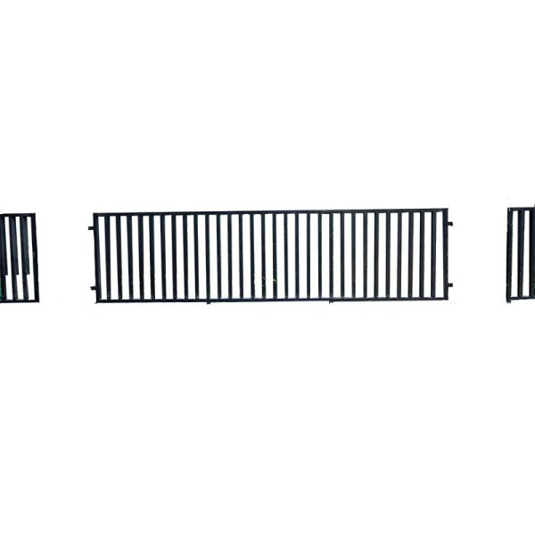 Buy cheap Black Horizontal Framed Balustrades Handrails Fencing Solution from wholesalers