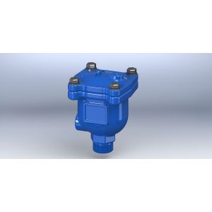 Combination Air Vacuum Release Valve Threaded Flange Connection