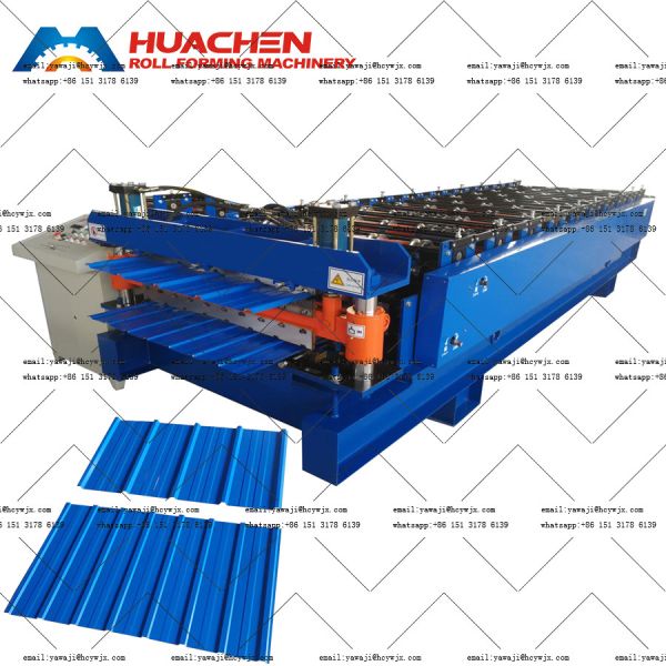 Buy cheap Roof Sheet Double Deck Roll Forming Machine China from wholesalers