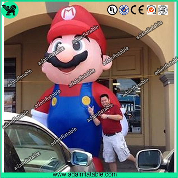 Buy cheap Event Advertising 5m Giant Inflatable Mario Cartoon Inflatable Mario Mascot from wholesalers