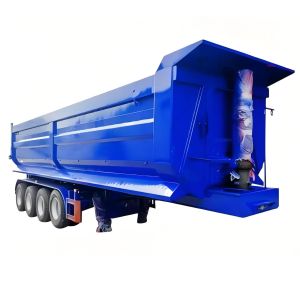 Buy cheap CIMC New Design 4 Axles Tipper Dump Semi-Trailer from wholesalers