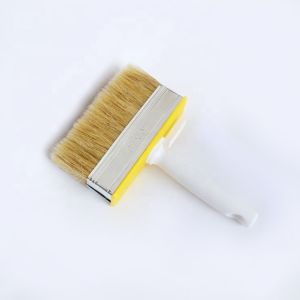 Buy cheap Plastic Handle Natural Bristle Paint Brush With Natural Pig Bristle from wholesalers
