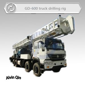 Buy cheap 600 meters depth Truck mounted core drilling machine for mineral exploration from wholesalers