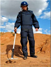Blast Search Suit With Pocket For clearing mines and terrorist exposive devices