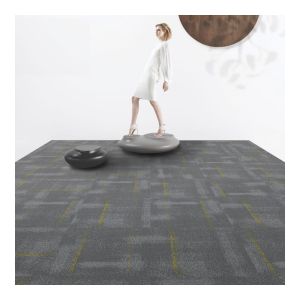 Buy cheap DIY Size Grey Commercial Modular Carpet For Residential Commercial Squares Flooring Use from wholesalers