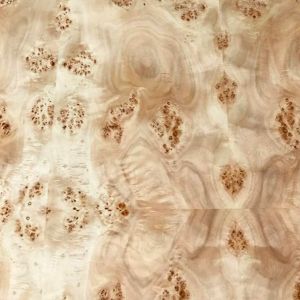 Buy cheap Customized Mapa Burl Veneer Sheets 0.6mm Thickness Smooth Surface from wholesalers