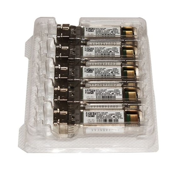 SFP-10G-SR-S Cisco SFP-10G-SR-S, 10GBASE-SR SFP Module Enterprise-Class Cisco