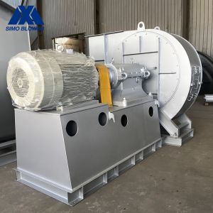 Single Inlet Centrifugal Fan Industrial Boiler Waste Gas Collecting