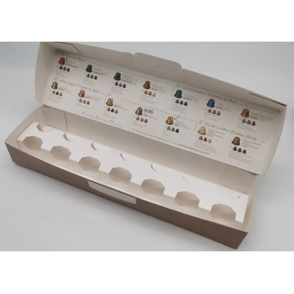 Buy cheap Custom Logo Printed Reusable Coffee Capsule Packaging Box CMYK / Pantone from wholesalers