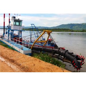 Buy cheap 200 ton 2000m delivery distance 22 Inch Cutter Suction Dredger with Cummins engine and 450WN pump from wholesalers