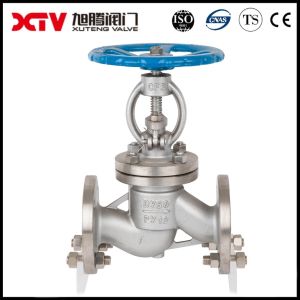 Manual Actuator Bolted Bonnet JIS10K/ANSI 150lb Flange End Globe Valve for Full