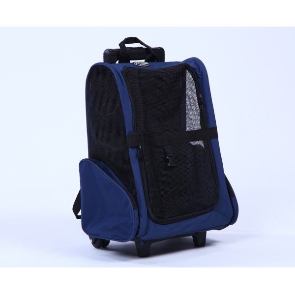 Buy cheap 40*27*55cm Backpack Stroller Pet Carrier With Detachable Wheel from wholesalers