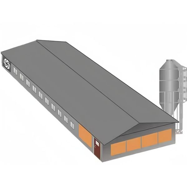 Buy cheap Steel Chicken House Equipment Easy Install With Automatic Feeding System from wholesalers