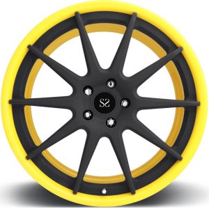 Buy cheap 20x10.5 20x12 2PC Forged Rims Gloss Barrel Black Disc For Nissan GT-R from wholesalers