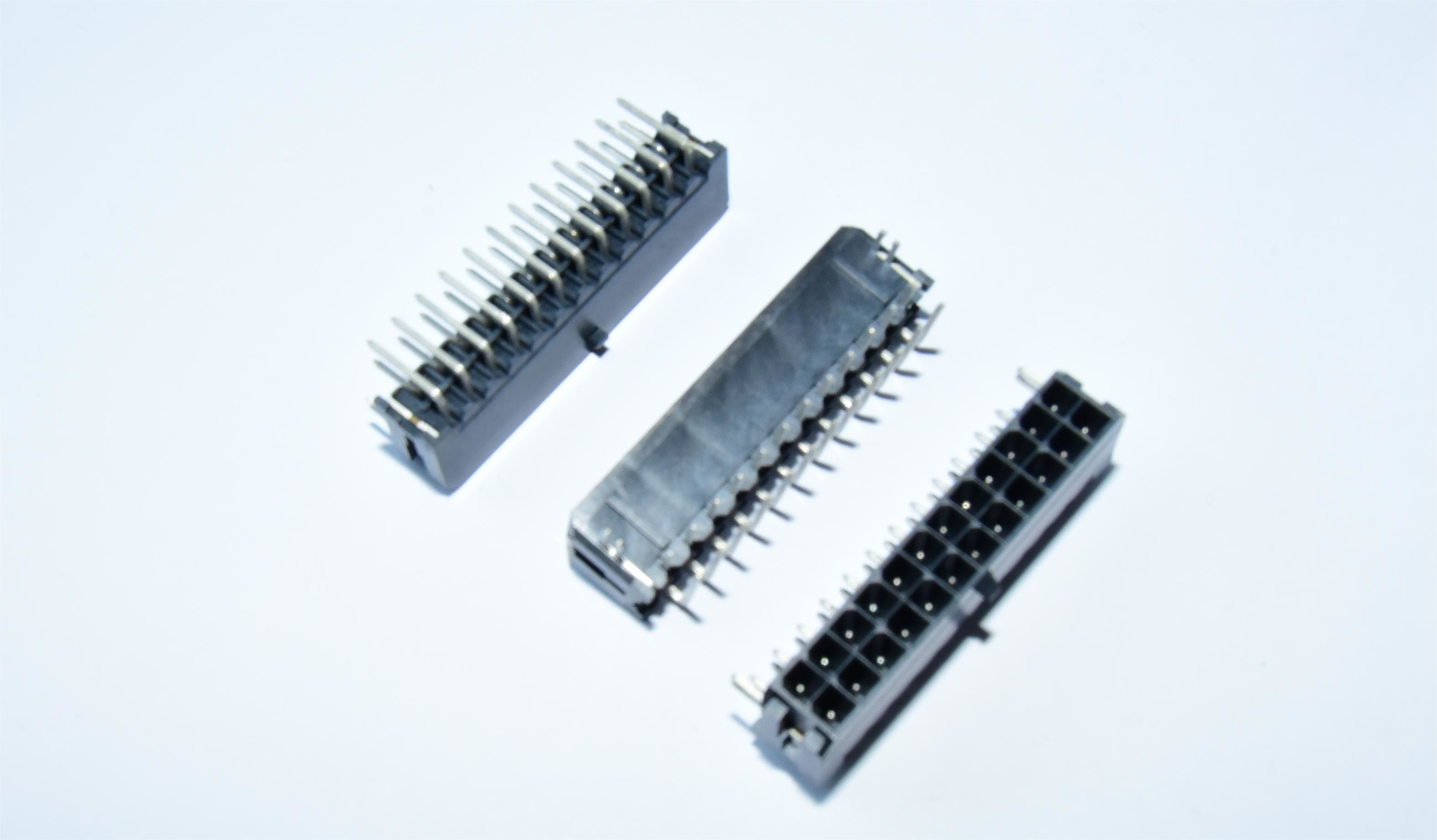 Quality Micro-Fit 3.0 Side-Mounted Double Row Header Tinned 100u" Internal Structure of for sale Buy cheap Micro-Fit 3.0 Side-Mounted Double Row Header Tinned 100u" Internal Structure of product