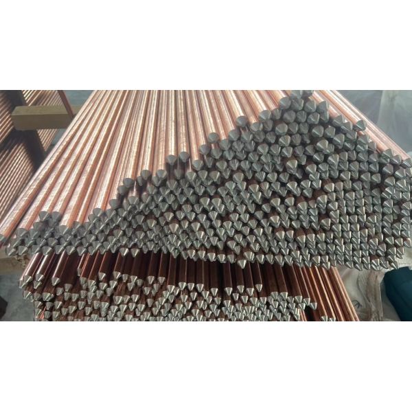 Quality Electroplating Process Copper-clad Earth Rods 1.5m IP68 Protection Level For Grounding Grid for sale