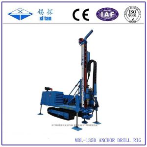 Anchoring geothermal hole and well Drilling Equipment MDL - 135D