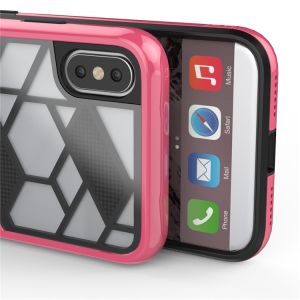 Buy cheap 2017 Geometry Pattern Hybrid Shockproof Dual LayersTPU PC Mobile Phone Case For iPhone X from wholesalers