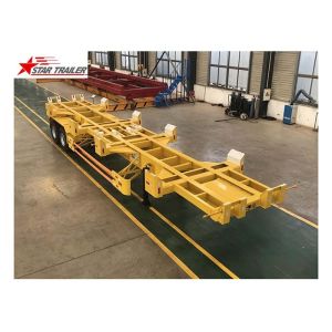 Buy cheap 65T 40 Ft Semi Trailer Folding Hydraulic Type For Transporting Heavy Duty Equipment from wholesalers