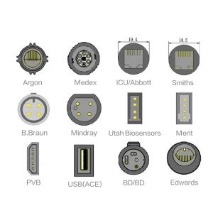 Buy cheap Arrow 8 Pin Blood Pressure Monitor IBP Adapter Cable To Merit Transducer from wholesalers