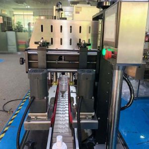 Automatic Alcohol Spray Bottle Capping Machine Hand Sanitizer Screw Capper