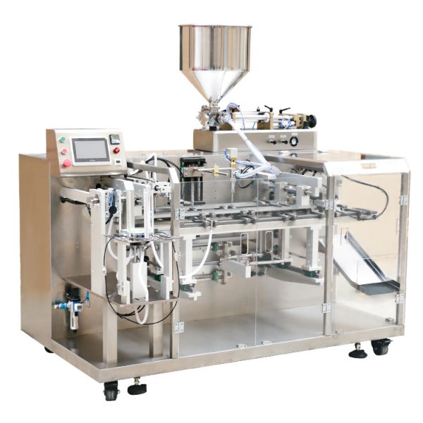 Buy cheap Liquid Ketchup Sauce Automatic Stand Up Pouch Packing Machine Horizontal from wholesalers