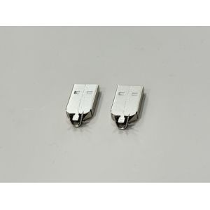 Buy cheap USB 2.0 AM Connector Two-Piece Metal Shell 24.7mm | Electrical Wire Cable Terminal Connector for Power & Data Transmission from wholesalers