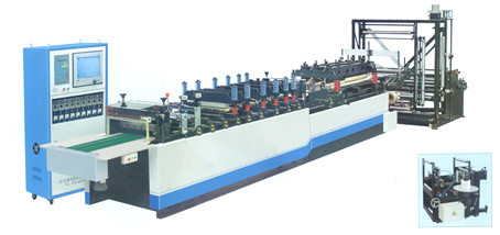 Buy cheap Three Side Sealing Bag Making Machine 600mm Roll Dia 160 Section Per Min PLC control from wholesalers