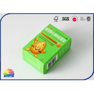Buy cheap Outer Wrapping Foldable Medicine Packaging Paper Box Recycled from wholesalers