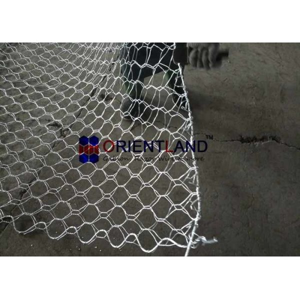 Hot Dipped Galvanized Gabion Cages Heavy Duty Hexagonal Wire Mesh Gabions