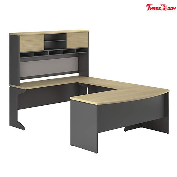 Buy cheap L Shaped Corner Office Desk , Home Office Modern Corner Computer Desk from wholesalers