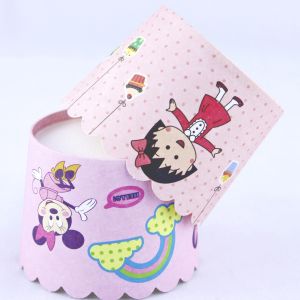 Buy cheap Leakproof Paper Baking Cups , Biodegradable Even Square Baking Cups from wholesalers