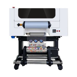30cm Digital UV DTF Sticker Printing Machine With Double Heads