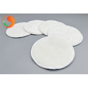 Leakproof Washable Breast Pads Skin Friendly With Round Shape
