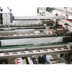 Buy cheap Double Piece 380v Carton Folding Gluing Machine Mechanical Driven from wholesalers
