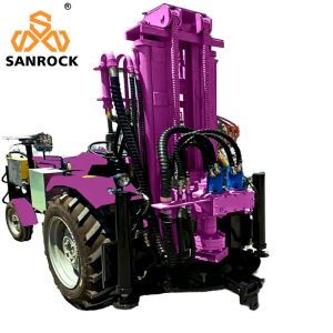 Buy cheap Tractor Mounted Water Well Drilling Rig Hydraulic Borehole Water Well Drill Machine from wholesalers